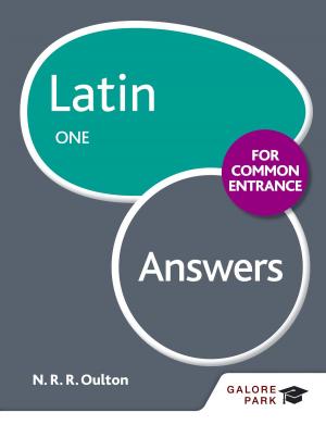 bigCover of the book Latin for Common Entrance One Answers by 