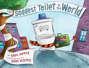 Cover of the book The Saddest Toilet in the World by Franklin W. Dixon