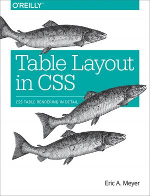Book cover of Table Layout in CSS