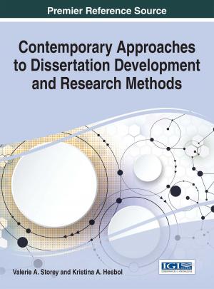 Cover of the book Contemporary Approaches to Dissertation Development and Research Methods by Vesna Zeljkovic