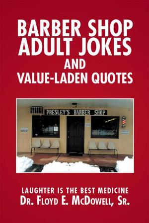 Book cover of Barber Shop Adult Jokes and Value-Laden Quotes