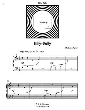 Cover of the book Dilly-Dally by Michelle Ayler