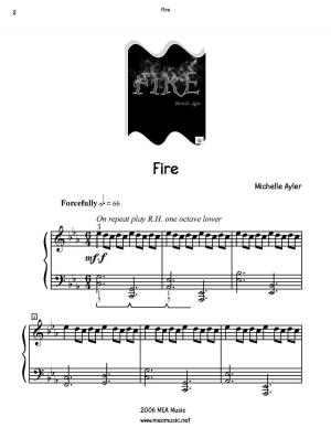 Cover of the book Fire by Michelle Ayler