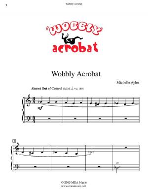 Book cover of Wobbly Acrobat