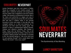 Cover of Soulmates Never Part: The Synchronicity of Soul Bonding