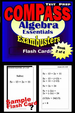 Cover of COMPASS Test Prep Algebra Review--Exambusters Flash Cards--Workbook 2 of 4