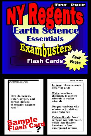 Cover of NY Regents Earth Science Test Prep Review--Exambusters Flashcards