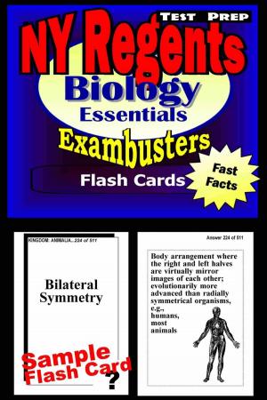 Cover of NY Regents Biology-Living Environment Test Prep Review--Exambusters Flashcards