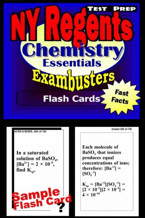 Cover of NY Regents Chemistry Test Prep Review--Exambusters Flashcards