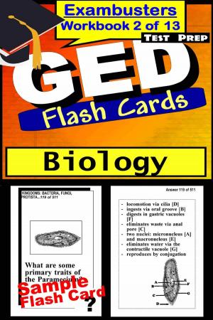 Cover of the book GED Test Prep Biology Review--Exambusters Flash Cards--Workbook 2 of 13 by SSAT Exambusters