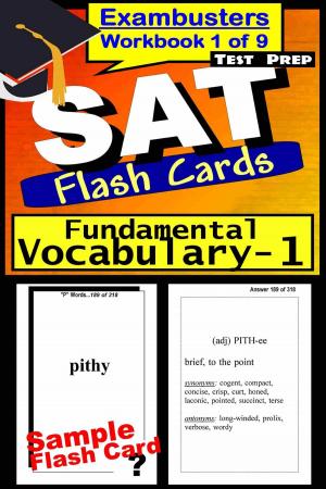 Cover of the book SAT Test Prep Essential Vocabulary 1 Review--Exambusters Flash Cards--Workbook 1 of 9 by GRE Exambusters