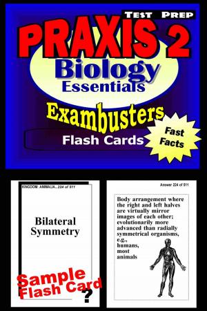 Cover of the book PRAXIS II Biology Test Prep Review--Exambusters Flash Cards by TEAS 6 Exambusters