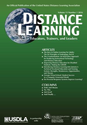 Cover of the book Distance Learning Issue by Mercedes K. Schneider