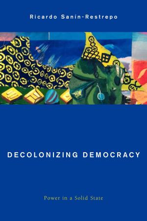 Cover of the book Decolonizing Democracy by Jeff Lewis, Professor of Media and Communication at RMIT University, Australia