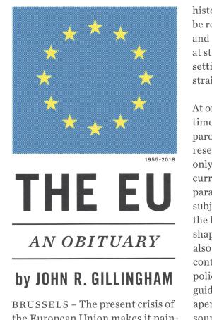 Book cover of The E.U.