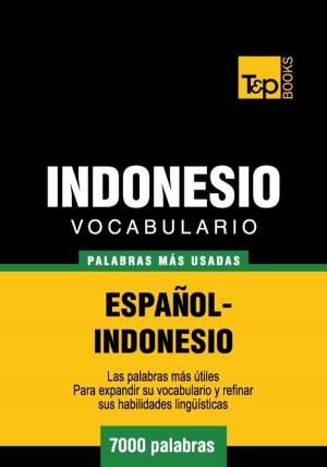 bigCover of the book Vocabulario Español-Indonesio - 7000 palabras más usadas by 