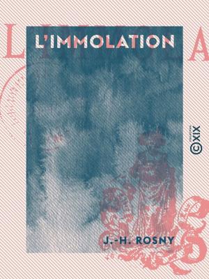 Cover of the book L'Immolation by Prosper Mérimée