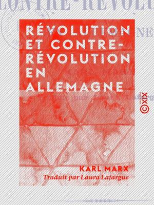 Cover of the book Révolution et Contre-Révolution en Allemagne by Alphonse Karr, Jean Anthelme Brillat-Savarin