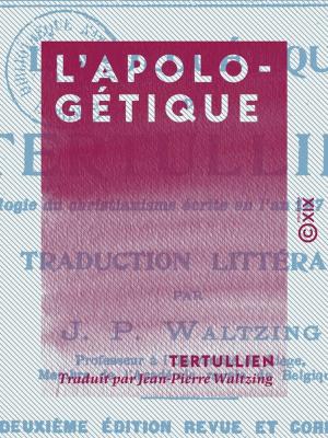 Cover of the book L'Apologétique by Baruch Spinoza
