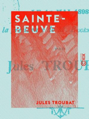 Book cover of Sainte-Beuve