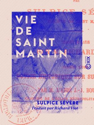 Cover of the book Vie de saint Martin by François Barrillot