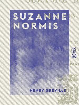 Cover of the book Suzanne Normis - Roman d'un père by Philippe Tamizey de Larroque