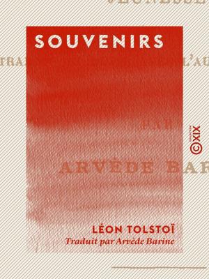 Cover of the book Souvenirs by Gustave Aimard, Jules-Berlioz d' Auriac