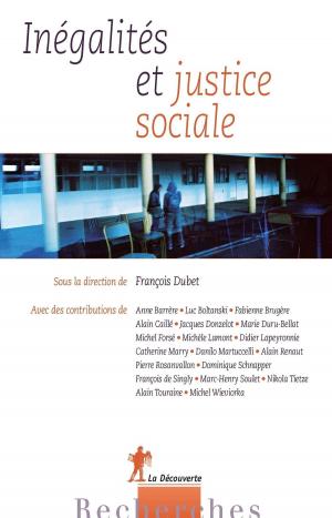 Cover of the book Inégalités et justice sociale by Nicolas BOUVIER
