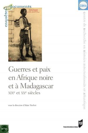 Cover of the book Guerres et paix en Afrique noire et à Madagascar by Lionel Arnaud