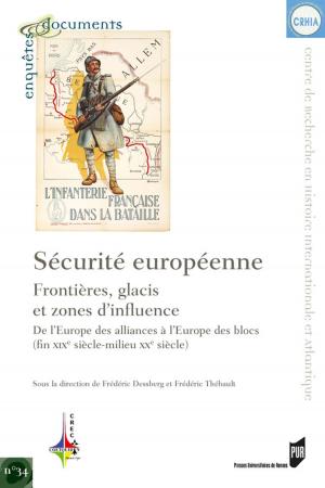 Cover of the book Sécurité européenne : frontières, glacis et zones d'influence by Collectif