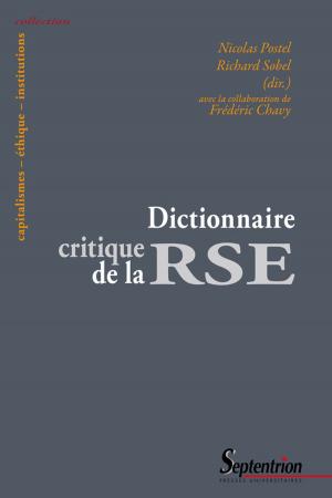 Cover of the book Dictionnaire critique de la RSE by Collectif