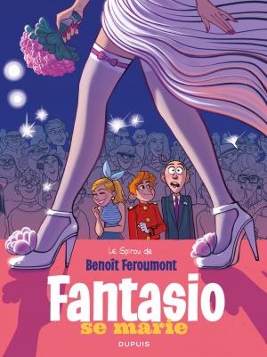 Cover of Le Spirou de Benoît Feroumont - Fantasio se marie