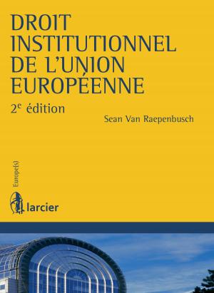Cover of Droit institutionnel de l'Union européenne