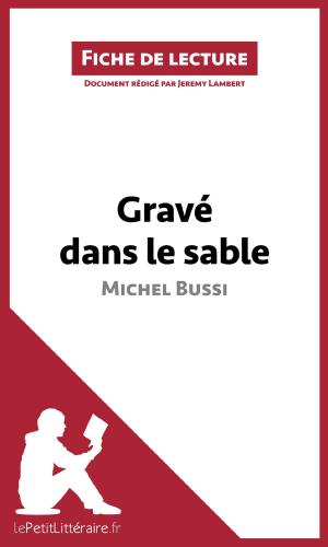 Cover of the book Gravé dans le sable (fiche de lecture) by Elena Pinaud, lePetitLittéraire.fr