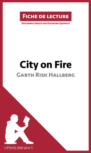 Cover of the book City on Fire de Garth Risk Hallberg (Fiche de lecture) by Vincent Jooris, Florence Balthasar
