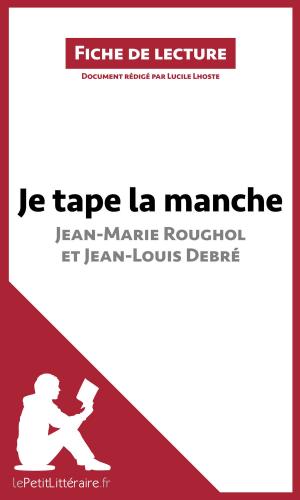 Cover of the book Je tape la manche de Jean-Marie Roughol et Jean-Louis Debré (Fiche de lecture) by Danny  Dejonghe, Paola Livinal, lePetitLitteraire.fr