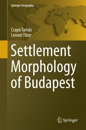 Cover of the book Settlement Morphology of Budapest by Jason Lagapa