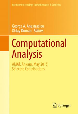 Cover of the book Computational Analysis by Claudio Traversi, Marc D. Friedman, Frederik Raiskup, Giuliano Scarcelli, Stefano Baiocchi, Cosimo Mazzotta