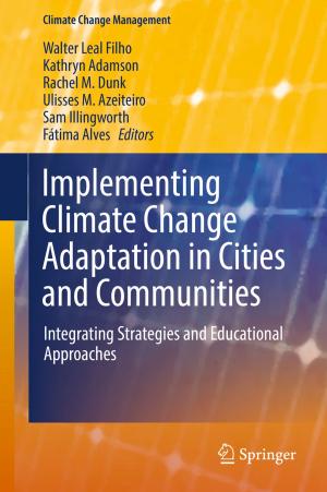 Cover of the book Implementing Climate Change Adaptation in Cities and Communities by Thomas Duriez, Bernd R. Noack, Steven L. Brunton