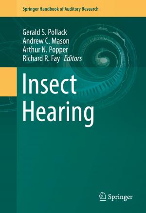 Cover of the book Insect Hearing by Sujoy Kumar Saha, Manvendra Tiwari, Bengt Sundén, Zan Wu