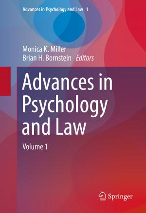 Cover of the book Advances in Psychology and Law by 