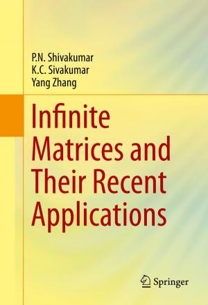 Book cover of Infinite Matrices and Their Recent Applications