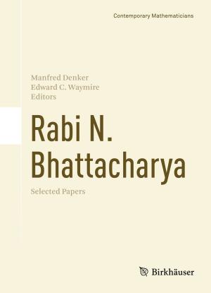 Cover of the book Rabi N. Bhattacharya by Jens Pfafferott, Doreen E. Kalz