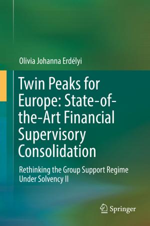 Cover of the book Twin Peaks for Europe: State-of-the-Art Financial Supervisory Consolidation by Manlio Del Giudice, Maria Rosaria Della Peruta