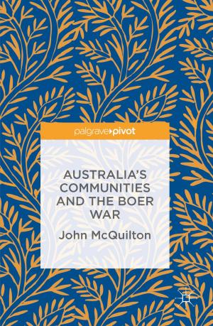 Cover of the book Australia's Communities and the Boer War by Ronald E. Powaski