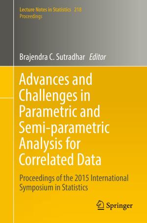 Cover of the book Advances and Challenges in Parametric and Semi-parametric Analysis for Correlated Data by Tobias Moskowitz, L. Jon Wertheim