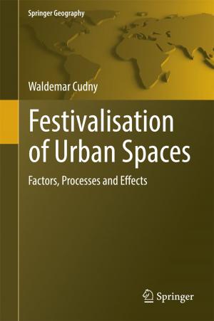 Book cover of Festivalisation of Urban Spaces