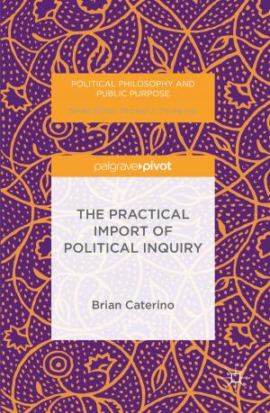 Cover of the book The Practical Import of Political Inquiry by Kolumban Hutter, Irina P. Chubarenko, Yongqi Wang