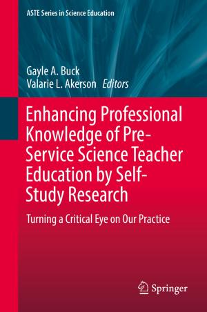 Cover of the book Enhancing Professional Knowledge of Pre-Service Science Teacher Education by Self-Study Research by 