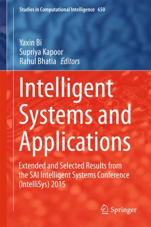 Cover of the book Intelligent Systems and Applications by Nicole Crochick, José Leon Crochick